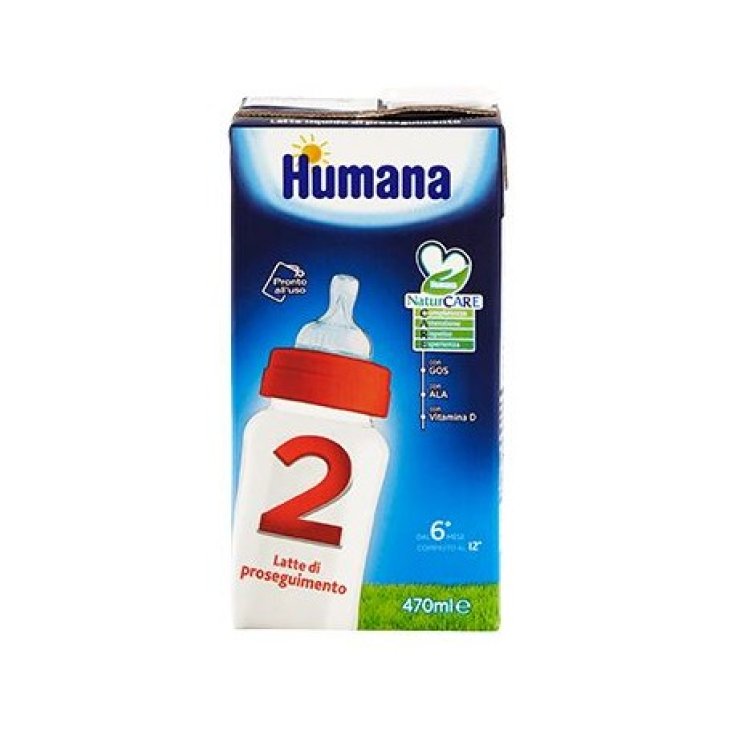 Humana 2 GOS Leche de Continuación 12x470g