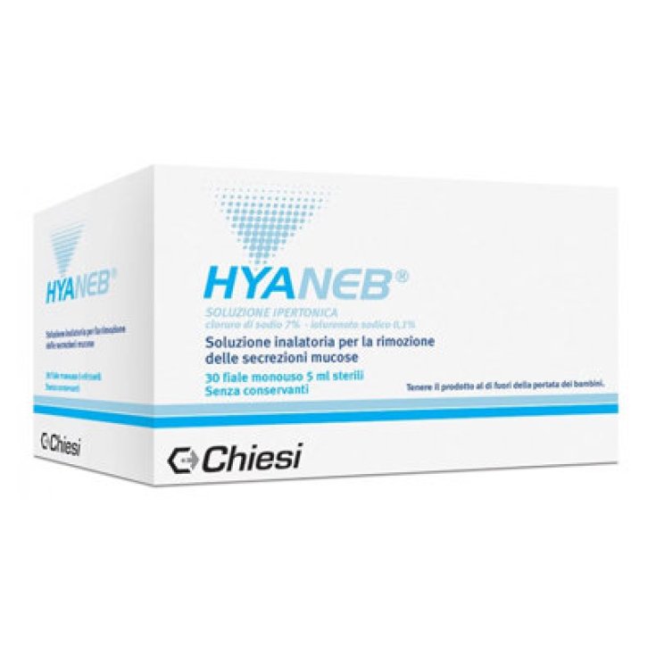 Hyaneb® Chiesi Solución Hipertónica 30 Viales de 5ml
