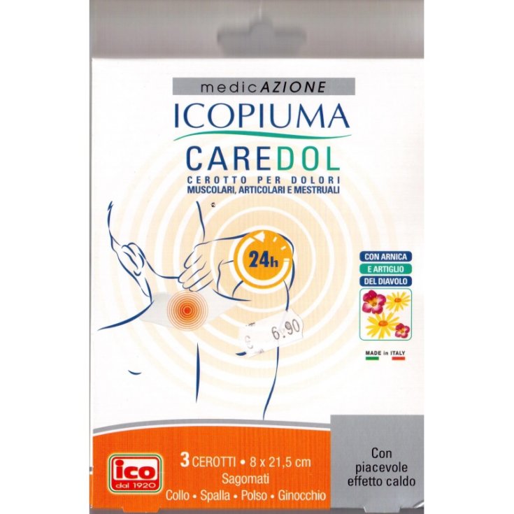 ICOPIUMA CAREDOL Cuello/Hombro 3 Parches 8X21,5cm