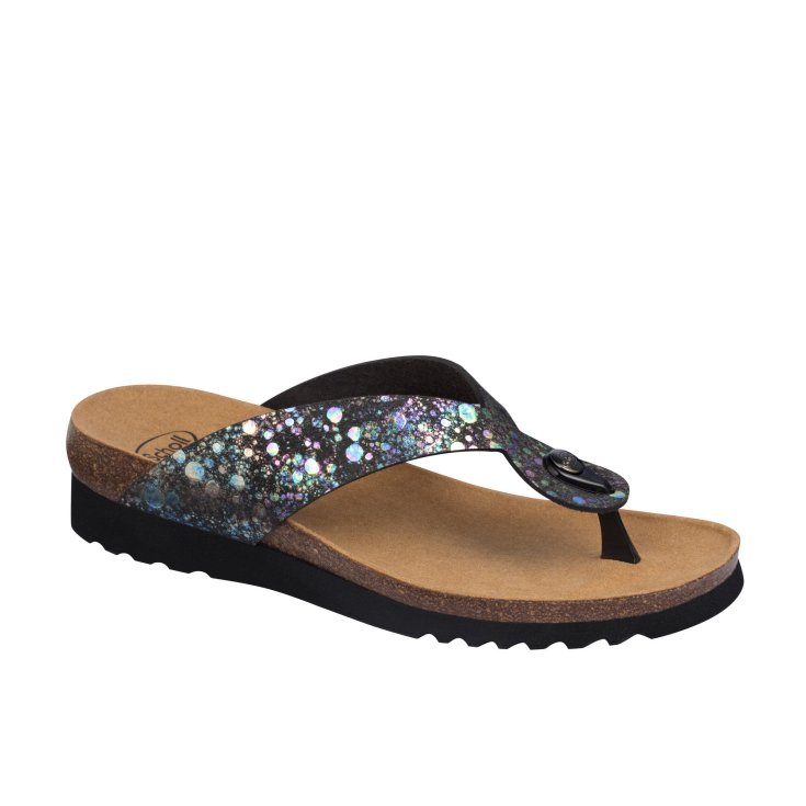 Kenna Scholl® Bioprint® Chanclas Mujer Negro Talla 38