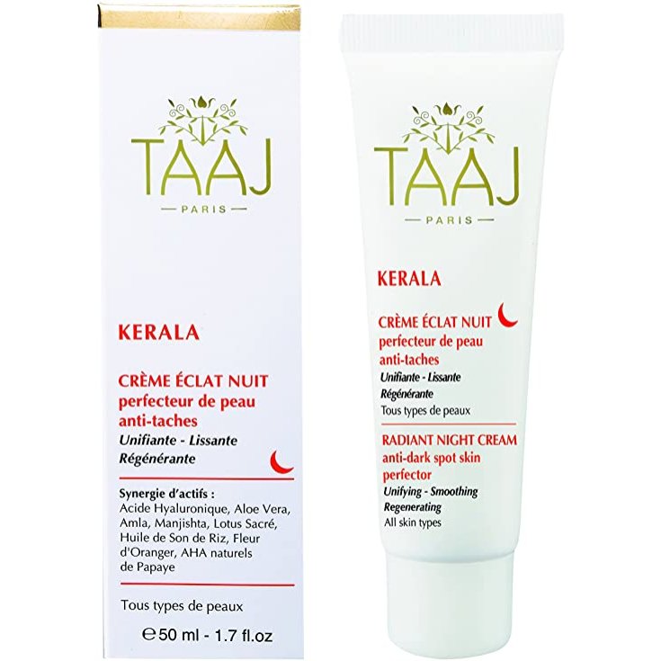 Kerala Taaj Crema de Noche Iluminadora 50ml