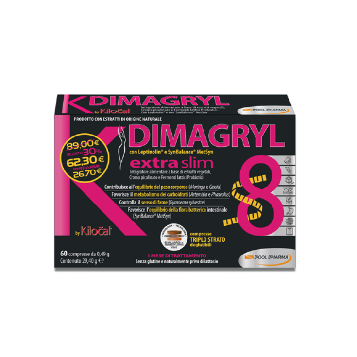 K Dimagril Piscina Pharma 60 Comprimidos