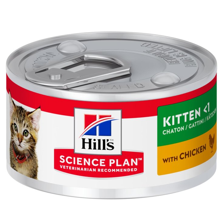 Gatito Pollo Scince Plan Hill's 82g