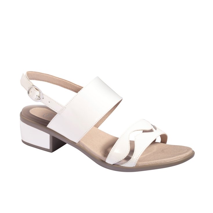 Koi Sandal Scholl® Mujer Gelactiv® Sandalia Blanca Talla 39