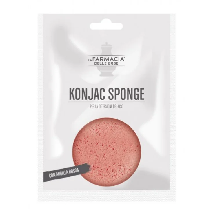 ESPONJA KONJAC Arcilla roja FDE