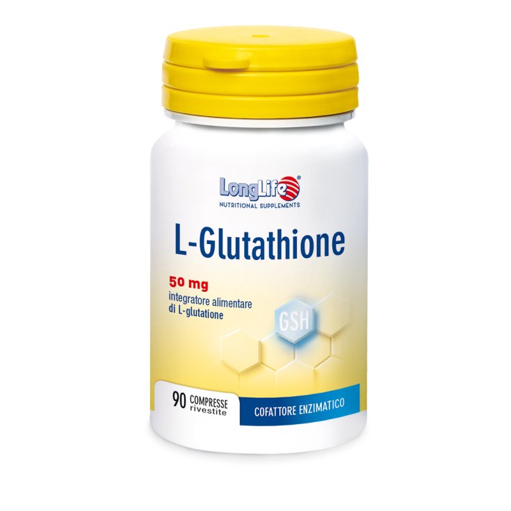 L-Glutatión 50 mg LongLife 90 Comprimidos recubiertos