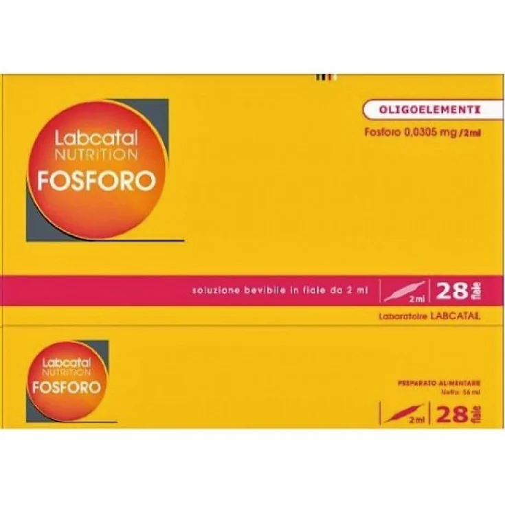 Labcatal Nutrition Fósforo Laboratoire Labcatal 28 Ampollas