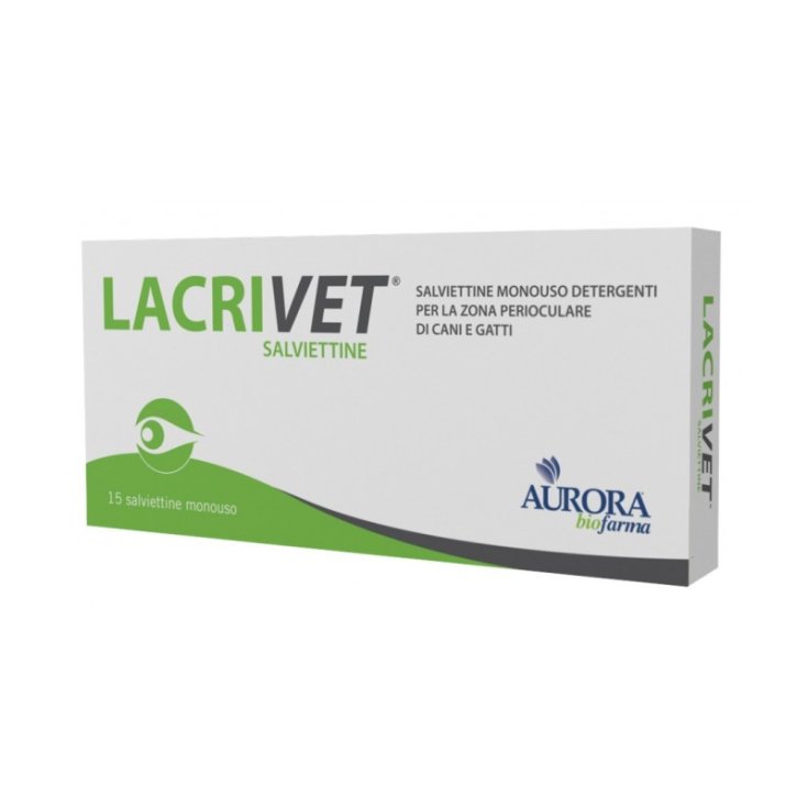 Lacrivet Aurora Biofarma 15 Toallitas