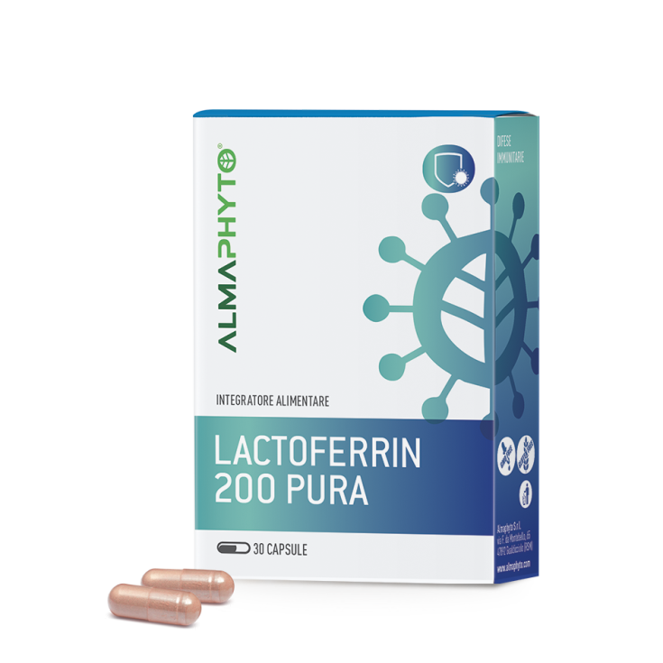 Lactoferrina 200 Pura Almphyto 30 Cápsulas