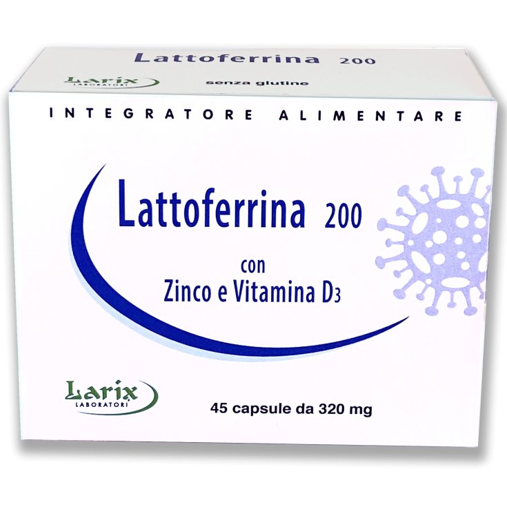 Lactoferrina 200 Laboratorios Larix 45 Cápsulas