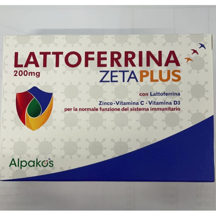 LATTOFERRINA 200mg ZETA PLUS Alpakos 20 Comprimidos