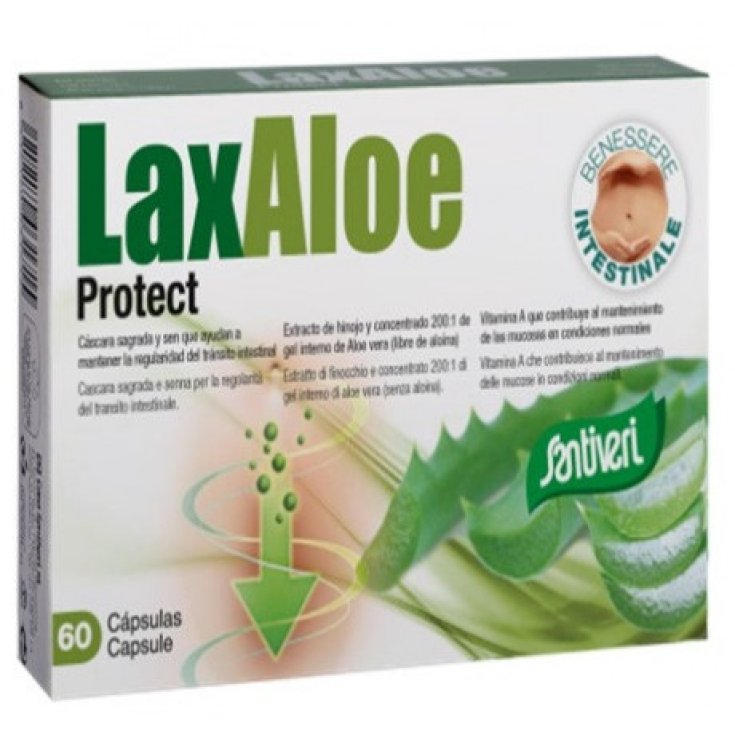 LaxAloe Protect Santiveri 60 Cápsulas Vegetales