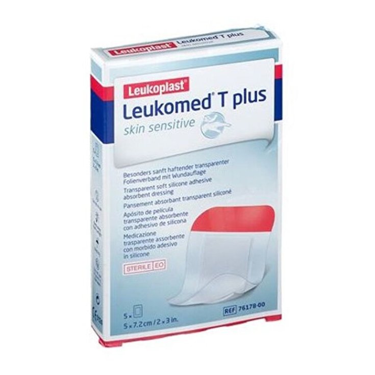 Leukomed T Plus Piel Sensible Leukoplast 5X7,2cm