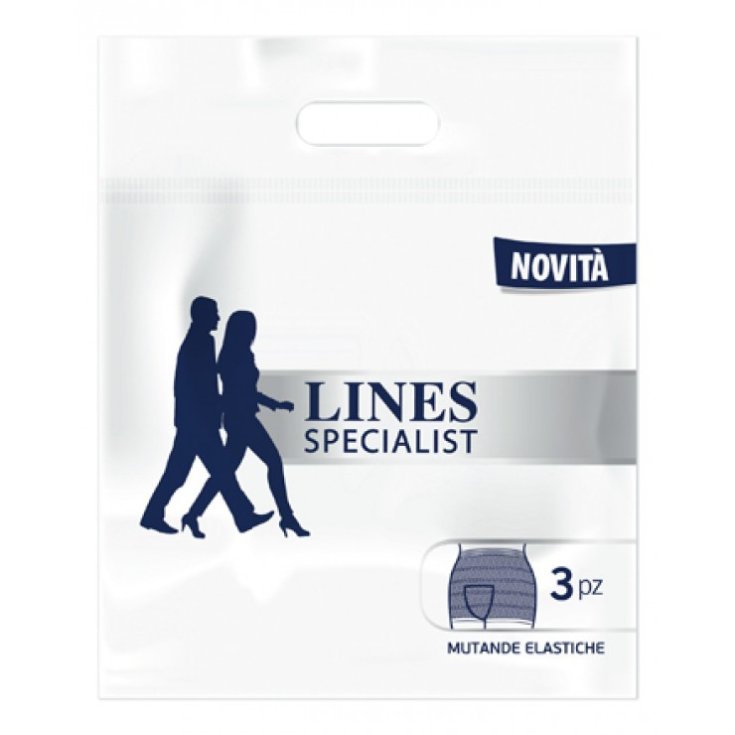 LINES SPECIALIST Calzoncillos Elásticos Talla S 3 Piezas