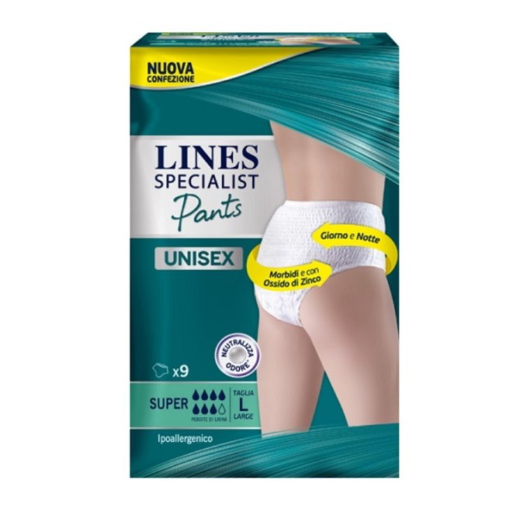 LINES SPECIALIST Pantalones Unisex SUPER Level Talla L 9 Piezas