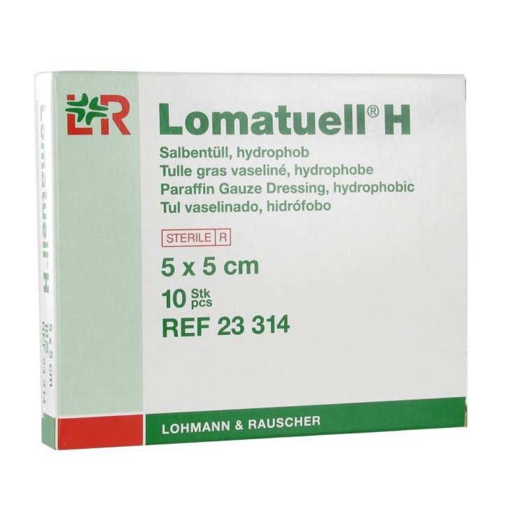 Lomatuell H 5x5cm Lohmann & Rauscher 10 Gasa