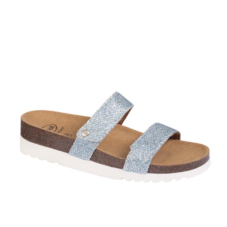 Lusaka Scholl® Sandalia Mujer Bioprint® Azul Claro Talla 41