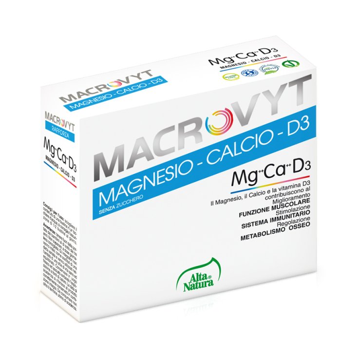 Macrovyt-Magnesio - Calcio - D3 Alta Natura 18 Sobres