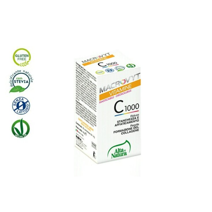 Macrovyt Vitamina C1000 Alta Natura 30 Comprimidos