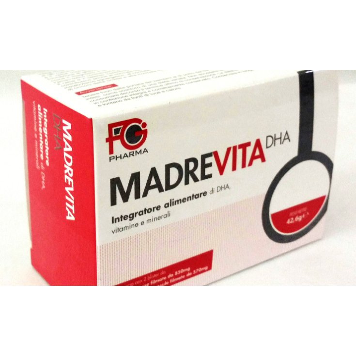 Madrevita DHA Effegi Pharma 30 Comprimidos + 30 Cápsulas