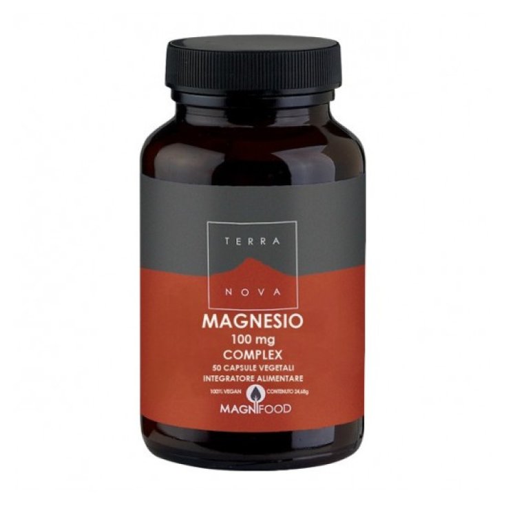 Complejo De Magnesio 100mg TerraNova 50 Cápsulas