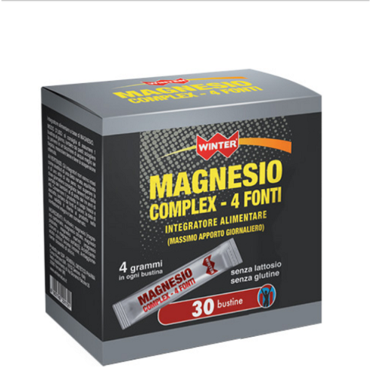 Complejo De Magnesio 4 Fuentes Invierno 30 Sobres