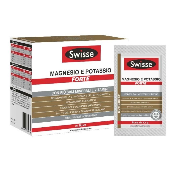 Magnesio Potasio Forte Swisse 24 Sobres