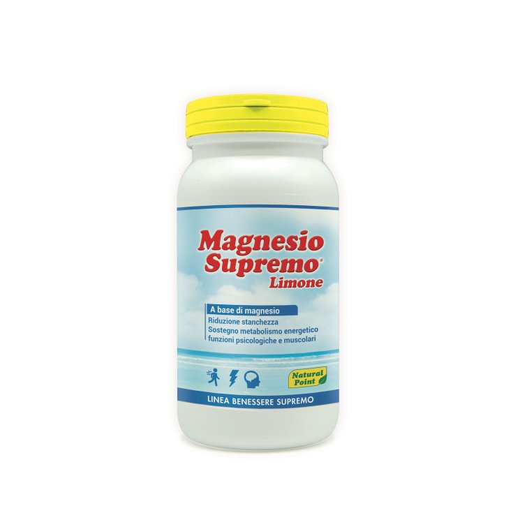 Magnesio Supremo Limón Punto Natural 150g Línea Bienestar Supremo
