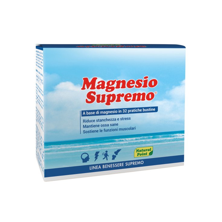 Natural Point Supreme Magnesium 32 Sobres Línea Supreme Wellness