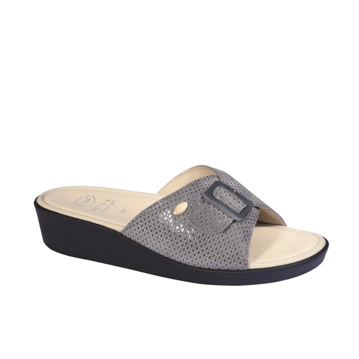 Zapatilla Memory Cushion® Mujer Mango Scholl® Gris Talla 41