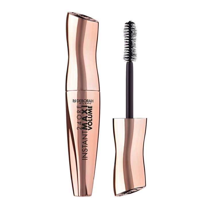 MASCARA 24 HORAS INSTANTÁNEA MAXI VOLUMEN Negra DEBORAH Milano 12ml