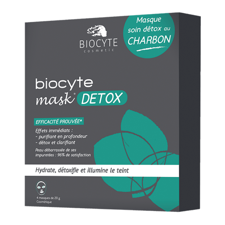 Mascarilla Detox Biocyte 4 Sobres Monodosis De 20g