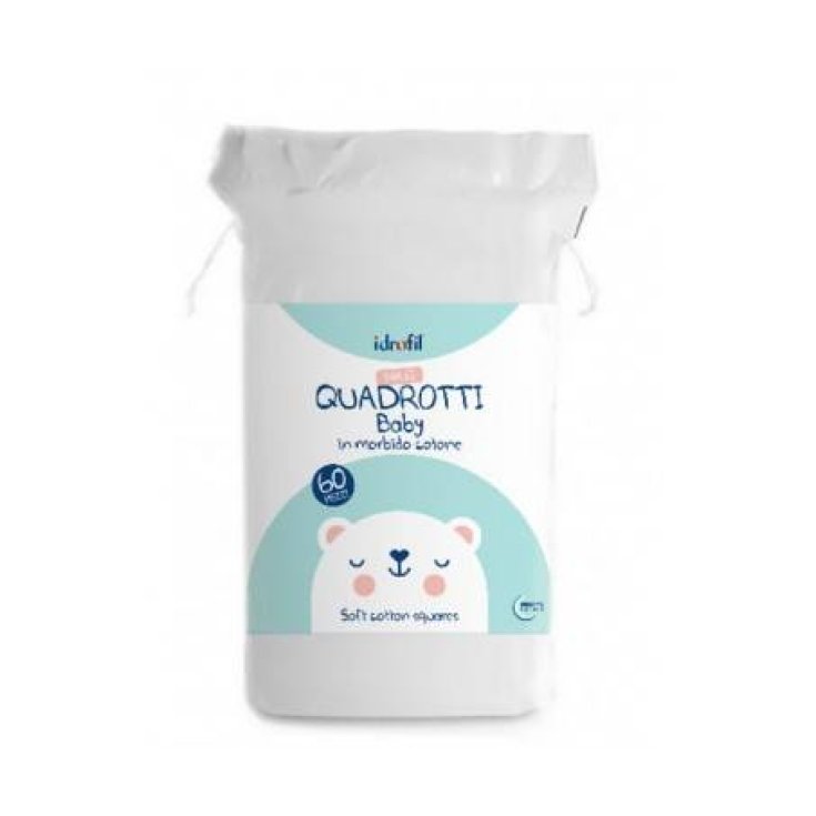 Maxi Cuadritos Baby Idrofil 60 Piezas