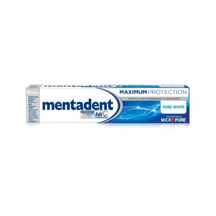 Mentadent Máxima Protección Blanco Puro 75ml