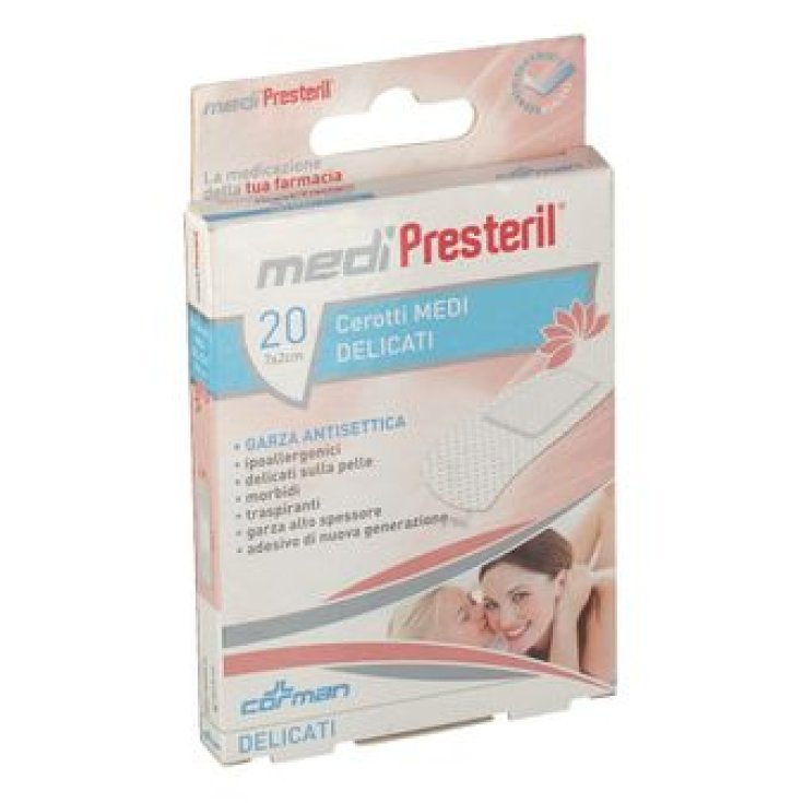 Medipresteril Parches Medi Corman 20 Piezas