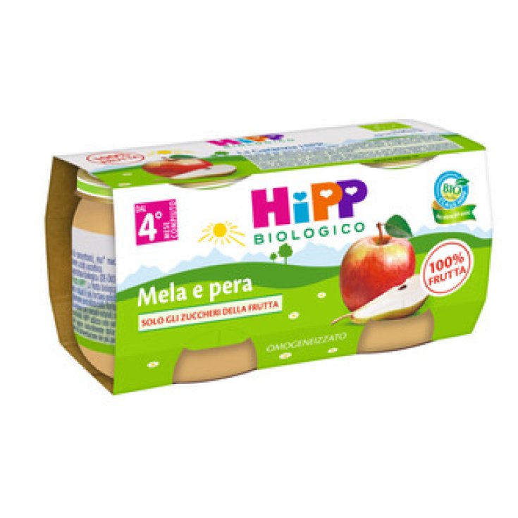 Manzana Y Pera Bio HiPP 2X80g