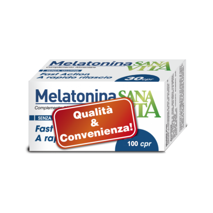 Melatonina Sanavita 100 Comprimidos