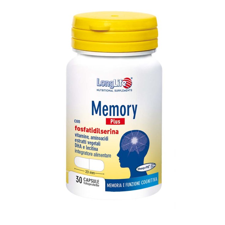 Memory Plus LongLife 30 Cápsulas Fotoprotegidas