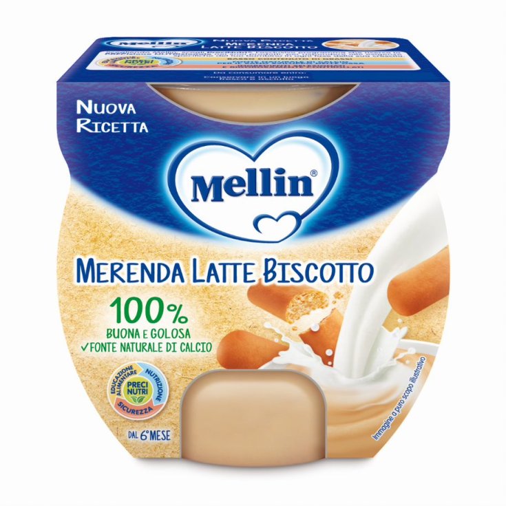 Galleta Mellin Snack Leche 2x100g