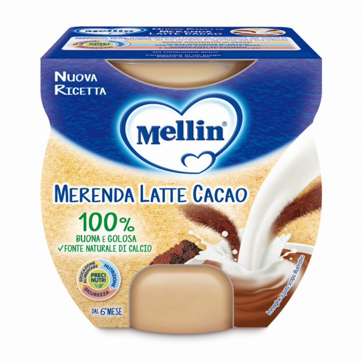 Snack Leche Cacao Mellin 2x100g