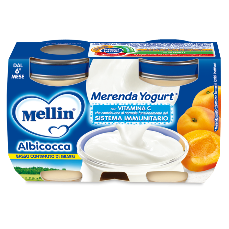 Snack Yogur Mellin Albaricoque 2x120g
