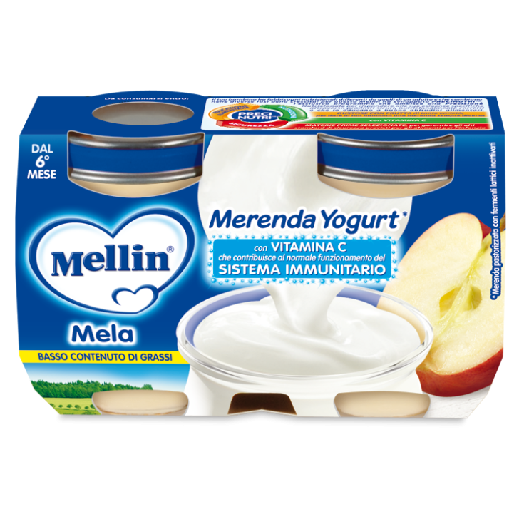 Snack Yogur Mellin Manzana 2x120g