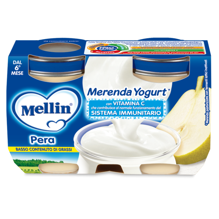 Mellin Pera Yogurt Snack 2x120g