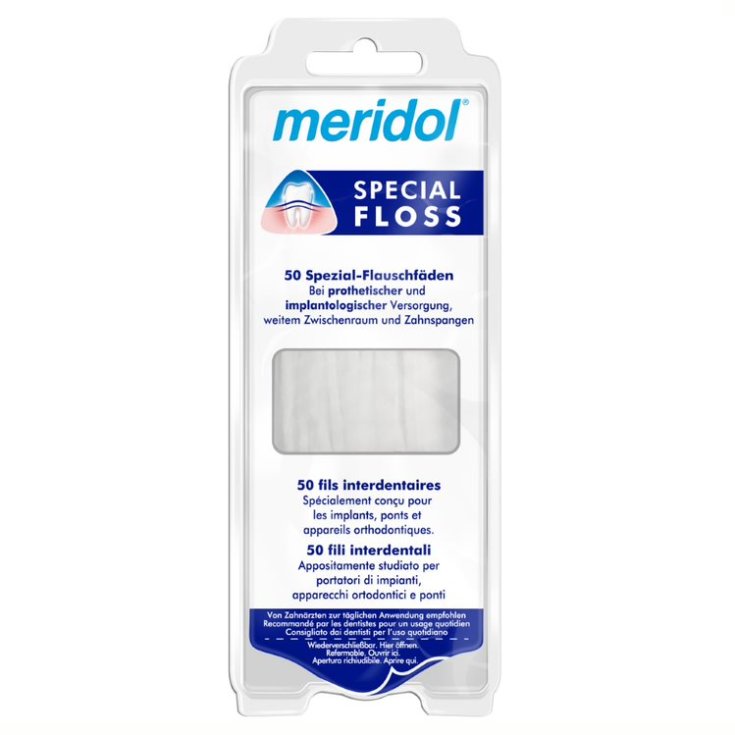 meridol® Special Floss 50 hilos interdentales