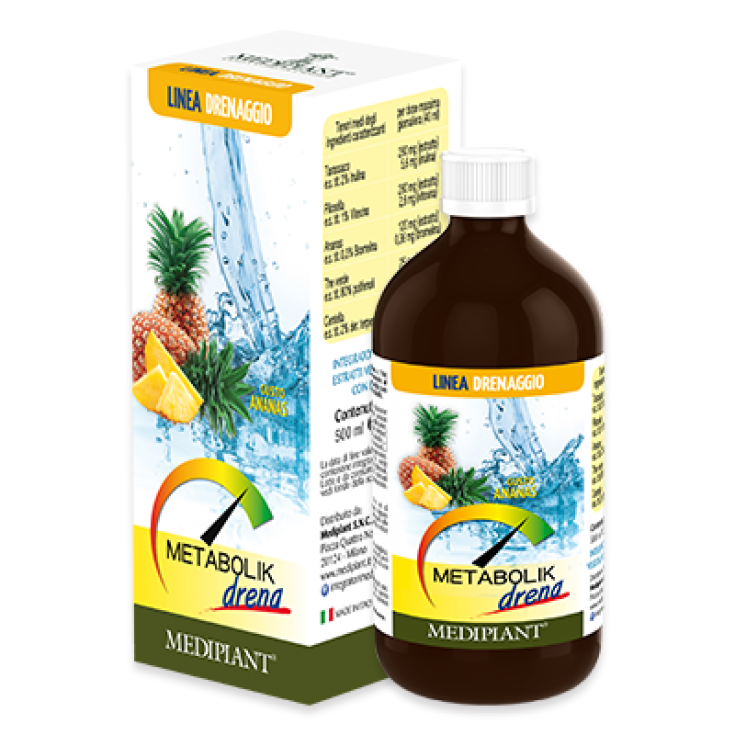 Mediplant Metabolik Dren Complemento Alimenticio 500ml