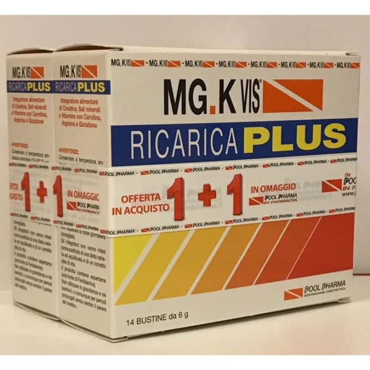 MG.K Vis® Recarga Plus Piscina Pharma 14 + 14 Sobres