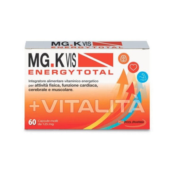 Mg.K Vis Energy Total Pool Pharma 60 Cápsulas