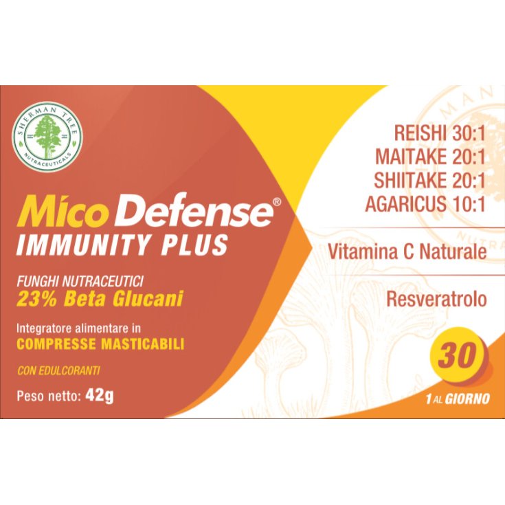 Micodefense® Inmunidad Plus Sherman Tree 30 Comprimidos