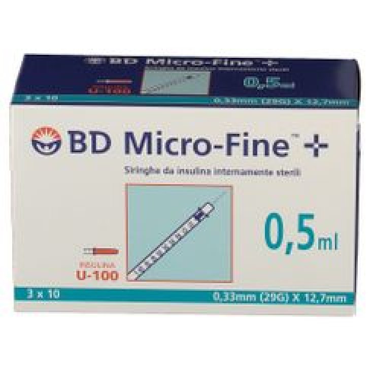 Micro-Fine™ + 0.5ml Bd 30 Piezas