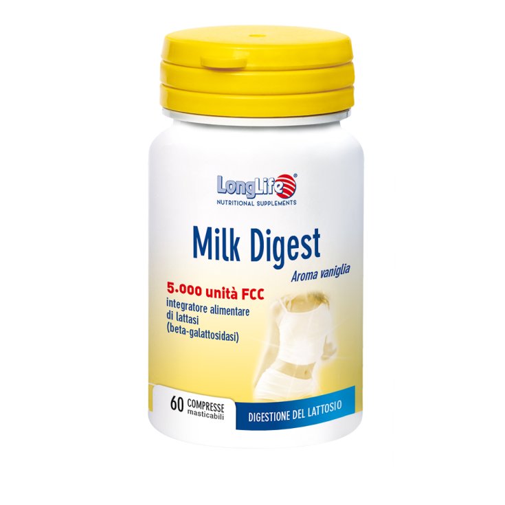 Milk Digest LongLife 60 Comprimidos Masticables